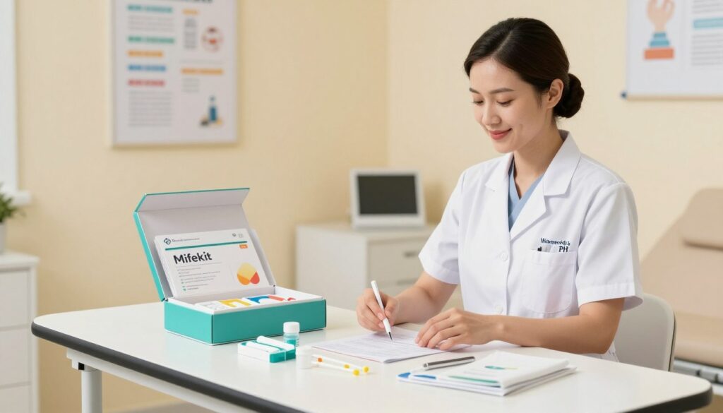 Preparing for the procedure with MifeKit